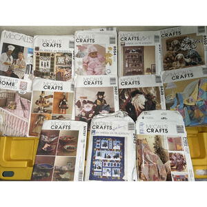 Vintage Sewing Pattern Lot 13 McCall’s Crafts 90'S and early 2000'S
